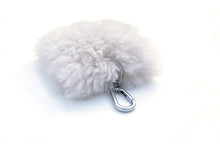 Load image into Gallery viewer, White Sheepskin Key Holder
