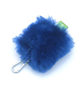 Load image into Gallery viewer, Blue Sheepskin Key Holder
