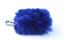 Load image into Gallery viewer, Blue Sheepskin Key Holder
